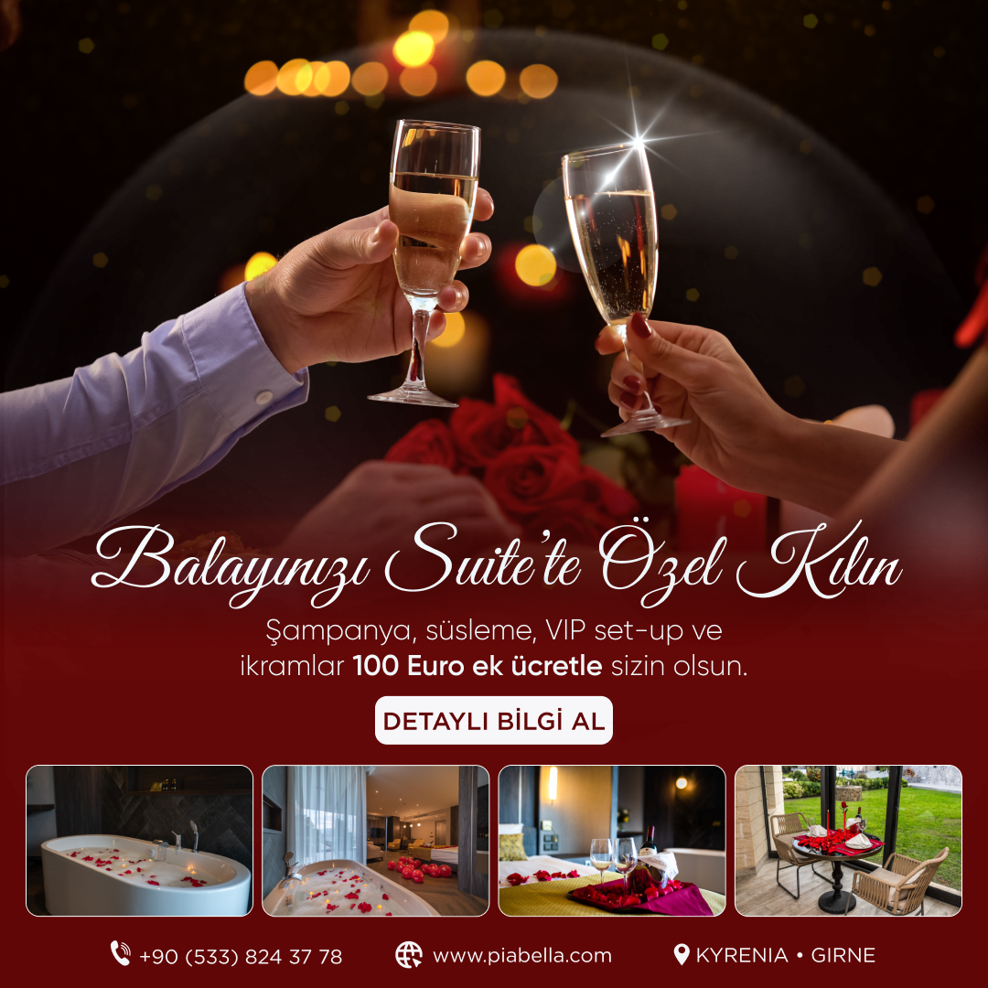 Suite Odalara Özel Balayı Konsepti  görsel