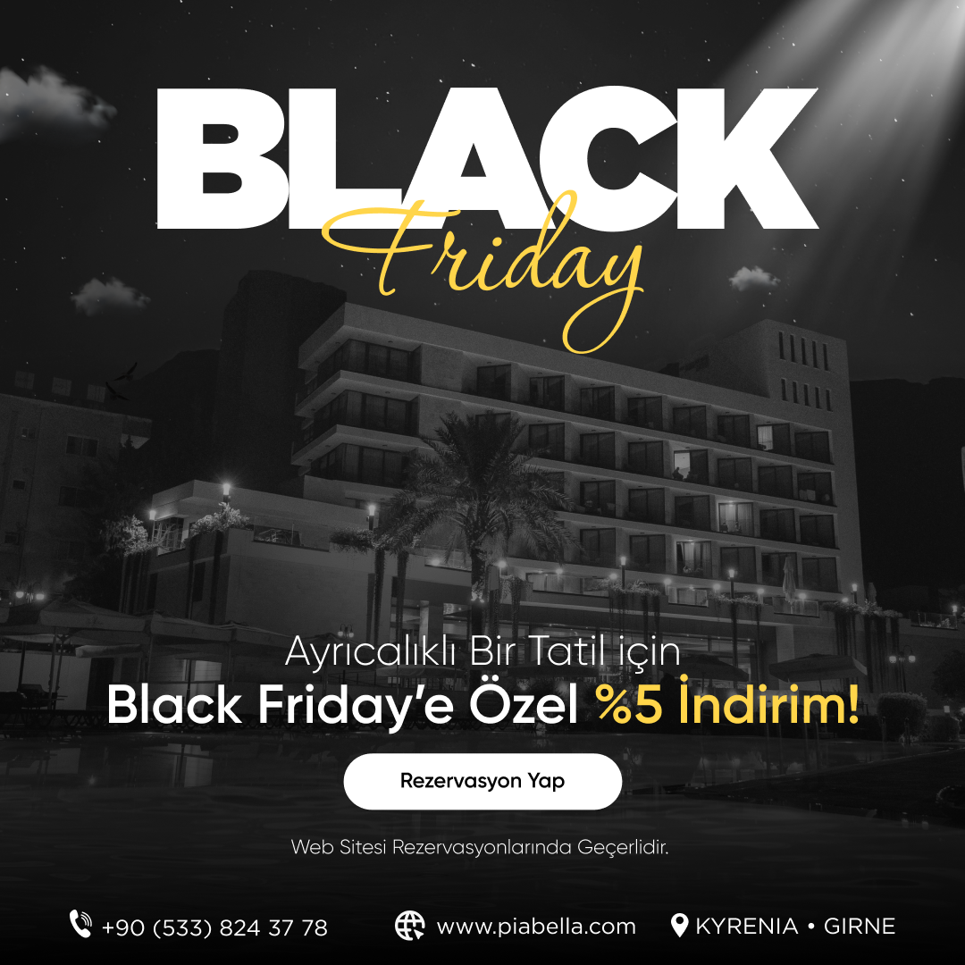 Black Friday – %5 Özel İndirim görsel